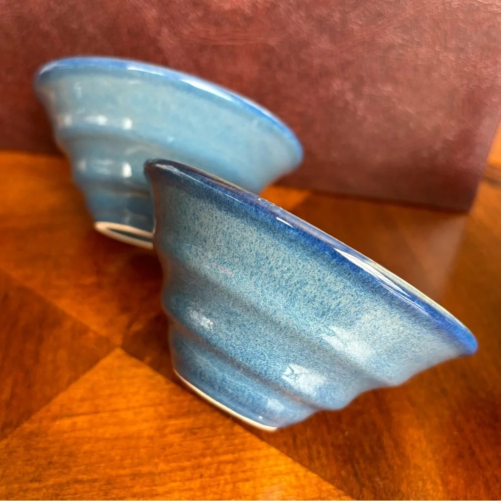 Williams Sonoma Blue Dinnerware Bowls